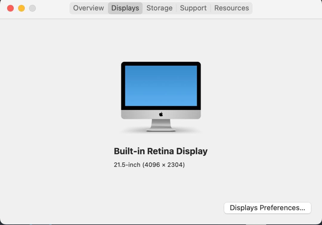 c*h様 iMac Retina 4K 21.5-inch Late 2015