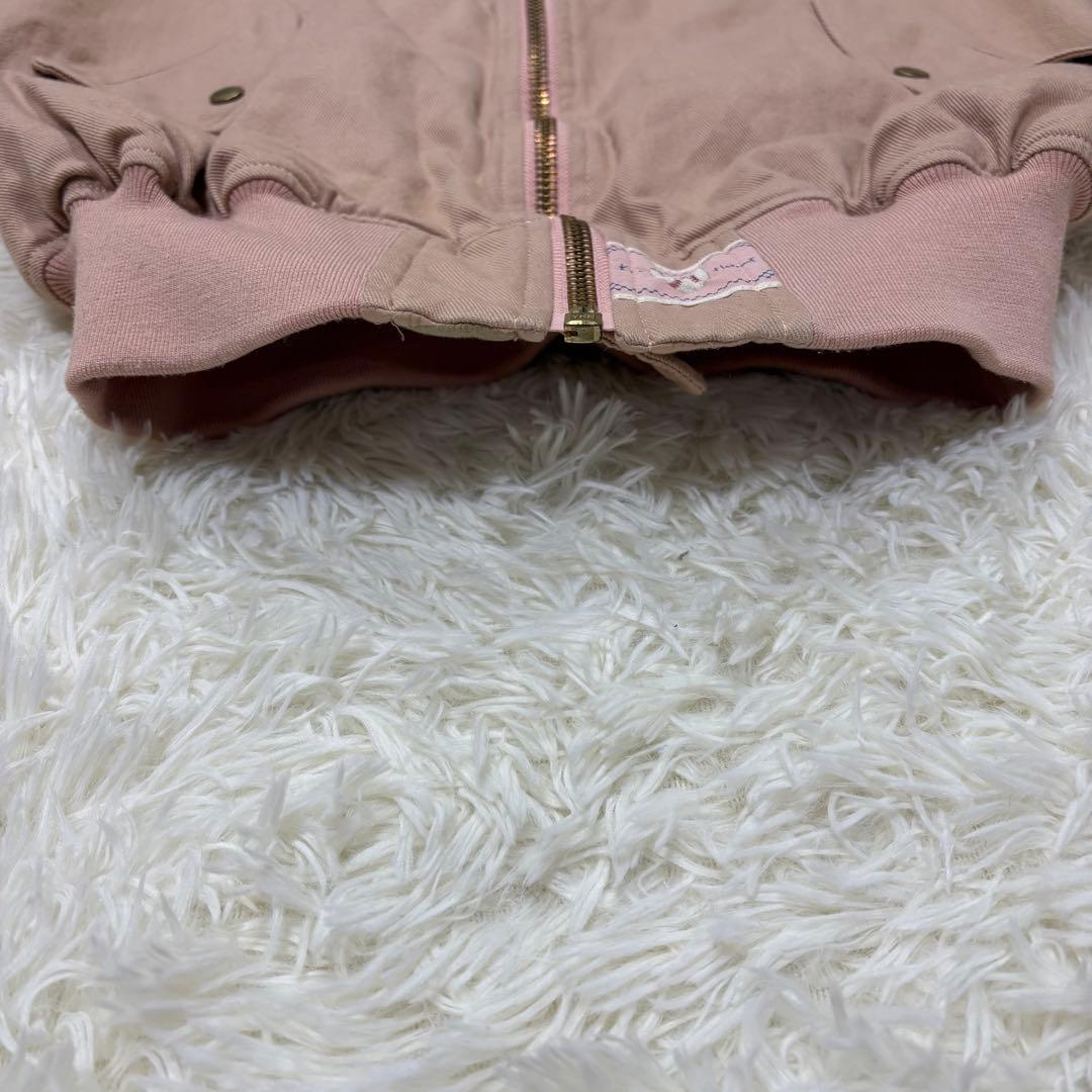 n*i様 カールヘルム ピンクハウス　MA-1 キルティング　中綿　野球　ピンク