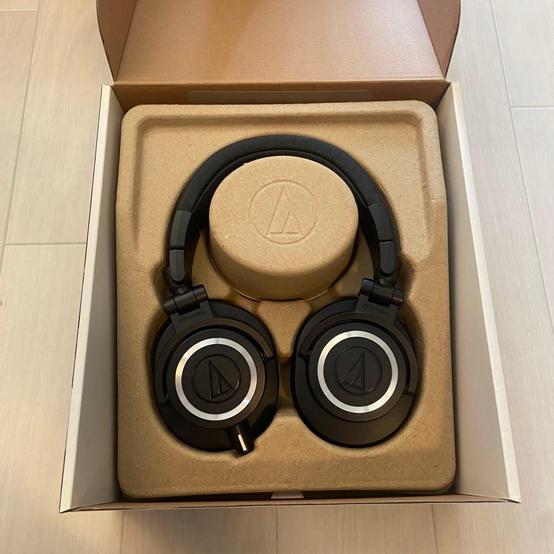 【備品】 ATH-M50x audio technica ヘッドホン