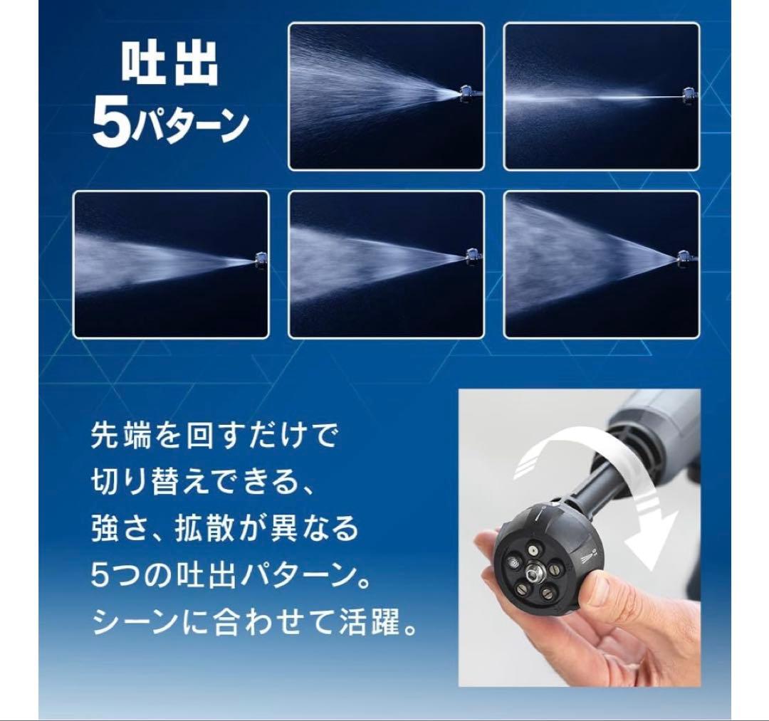 IRIS OHYAMA充電式ハンディーウォッシャー(コードレス)