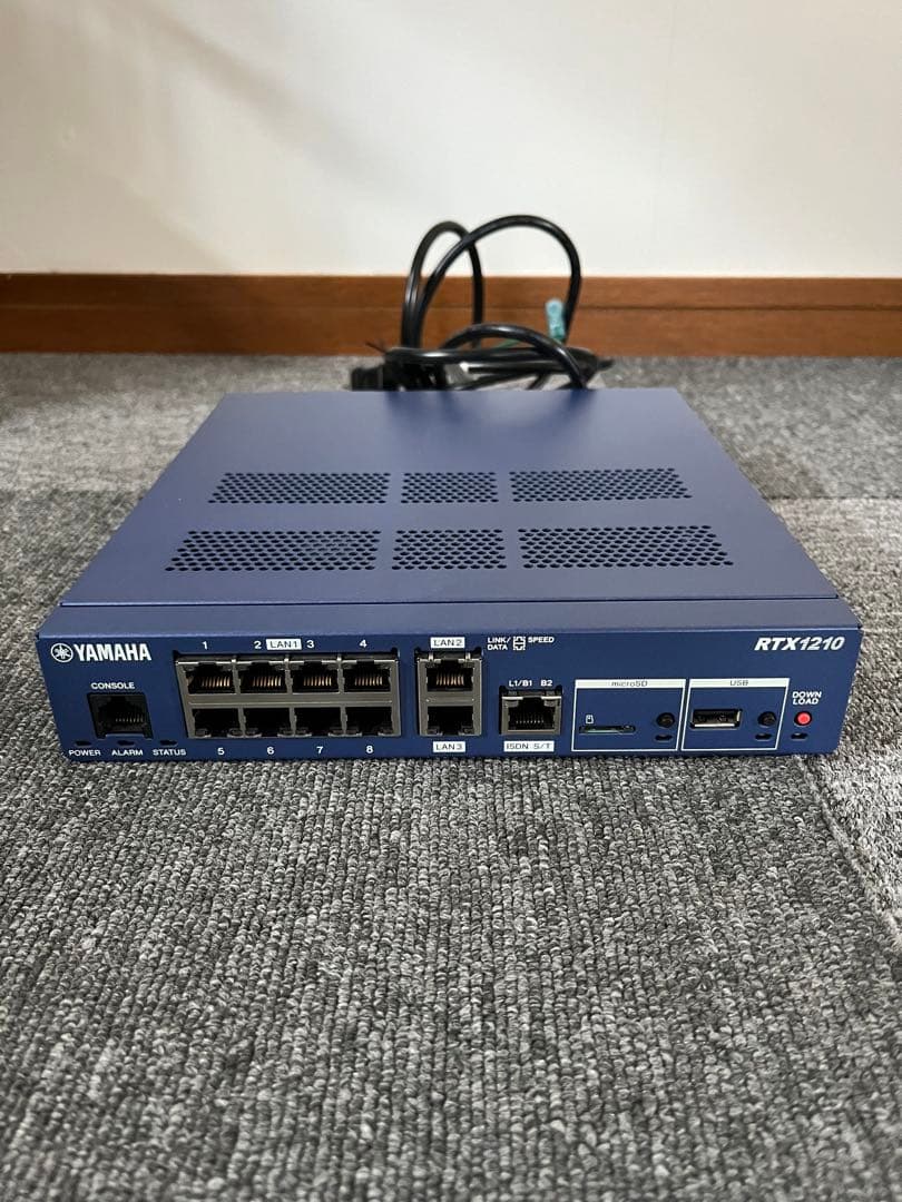 ルーター・ネットワーク機器 YAMAHA RTX1210