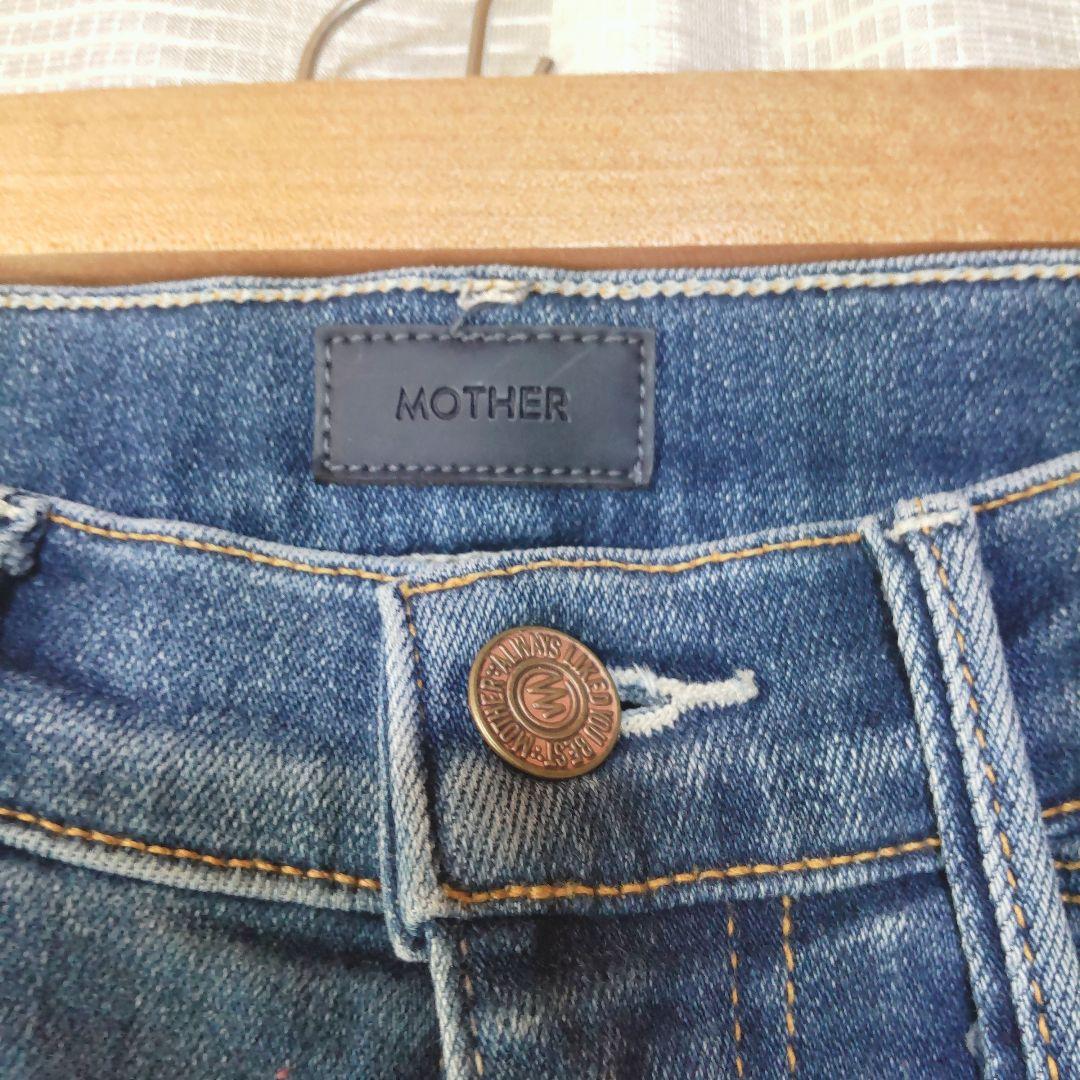 ぷらむ✦美品✦マザー/THE SWOONER ROLLER/S/デニム