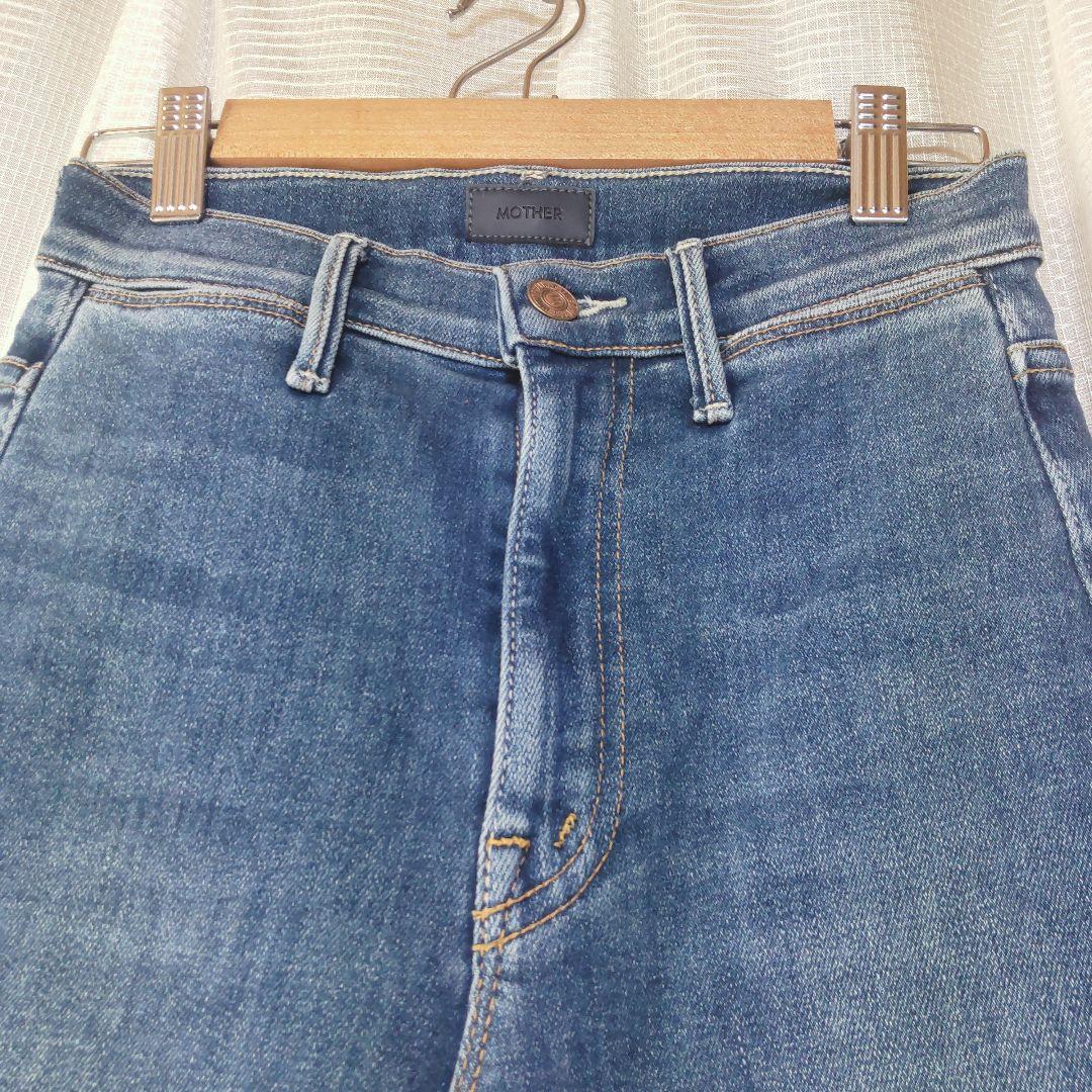 ぷらむ✦美品✦マザー/THE SWOONER ROLLER/S/デニム