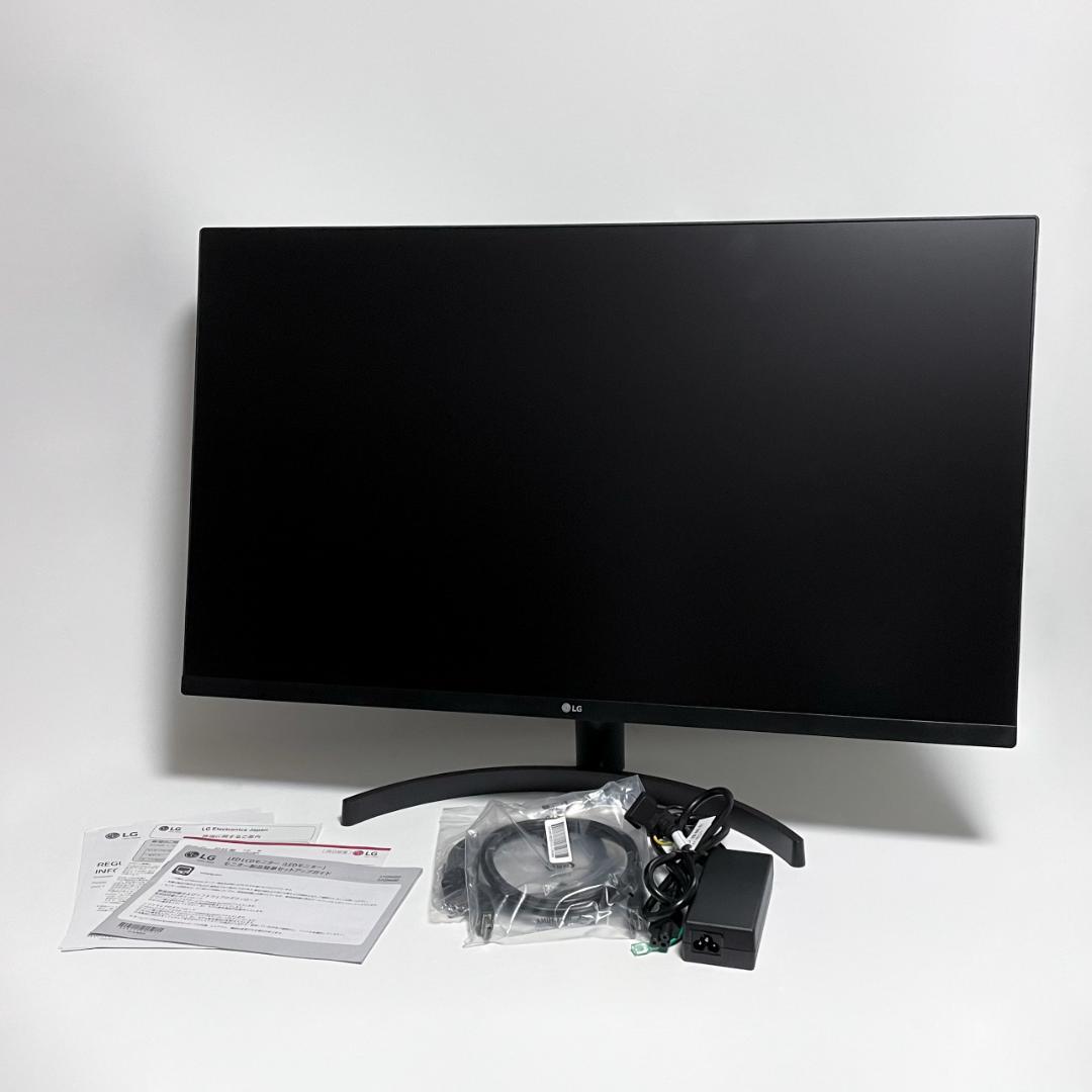 LG 32QN600-B 31.5インチ／WQHD／IPS 動作確認済み