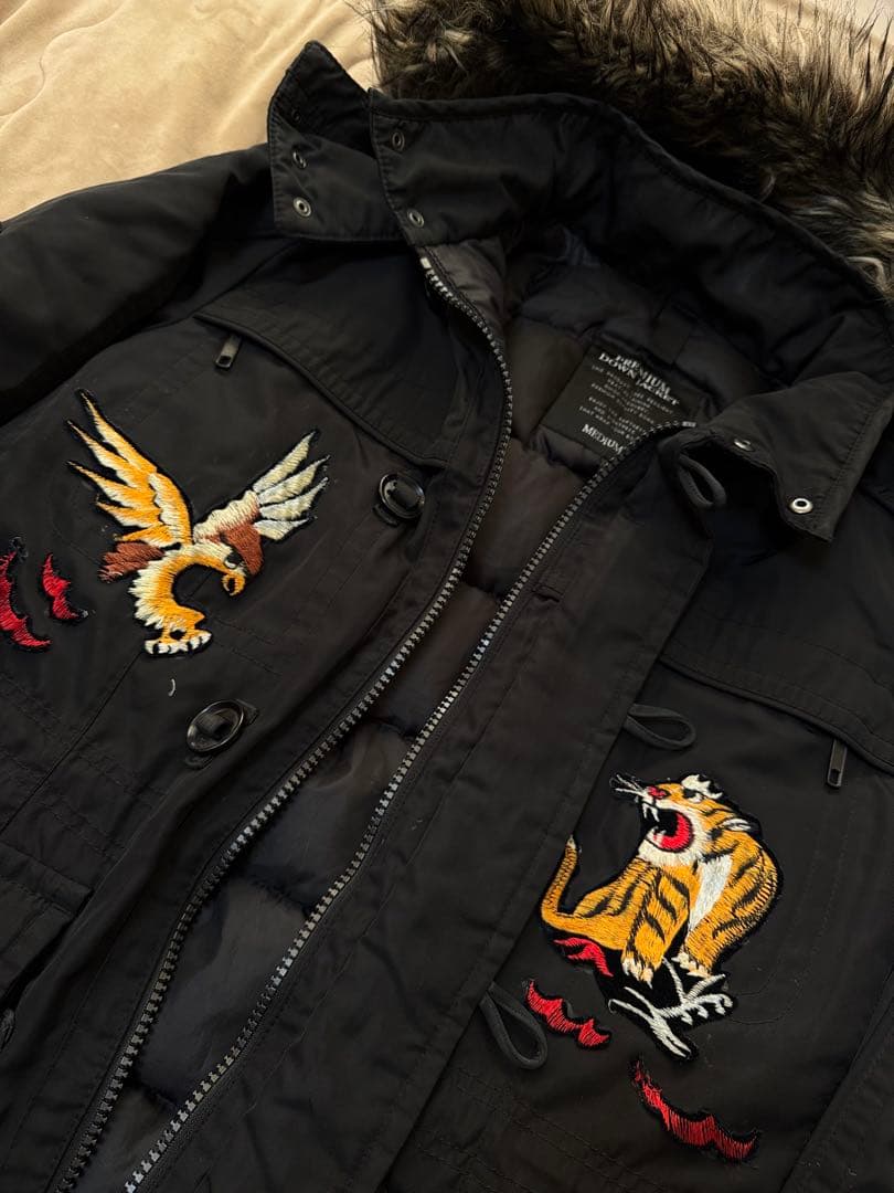 Custom vintage 90s Premium 富士山 龍虎鷲 ジャケット