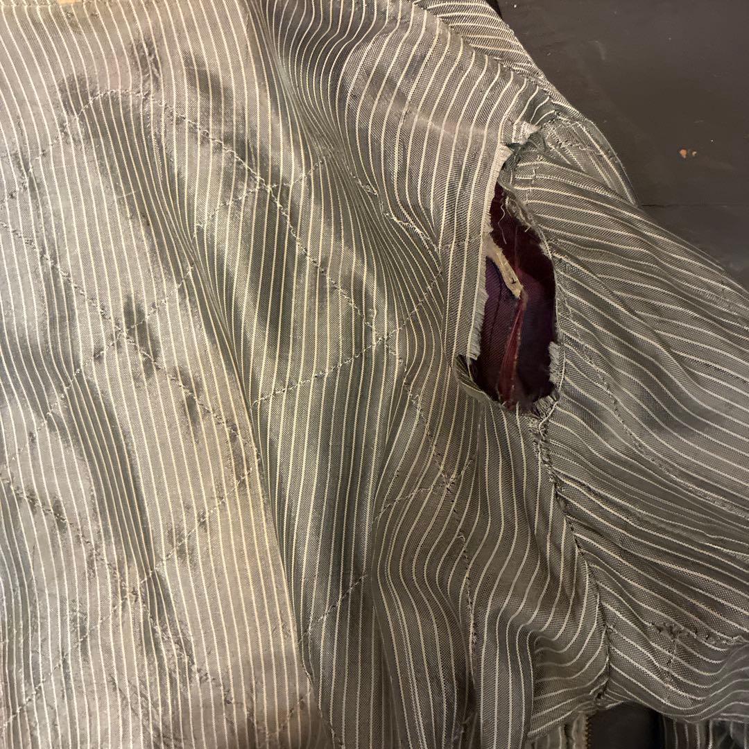 ヴィンテージ紫 ドラゴン刺繍 KOREA 50sスカジャンMサイズ