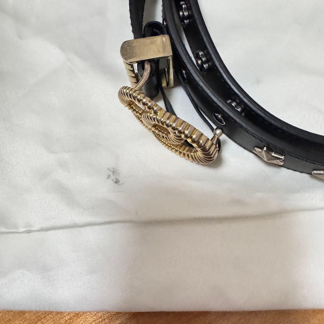 GUCCI 正規品 バットと星の装飾 腰ベルト