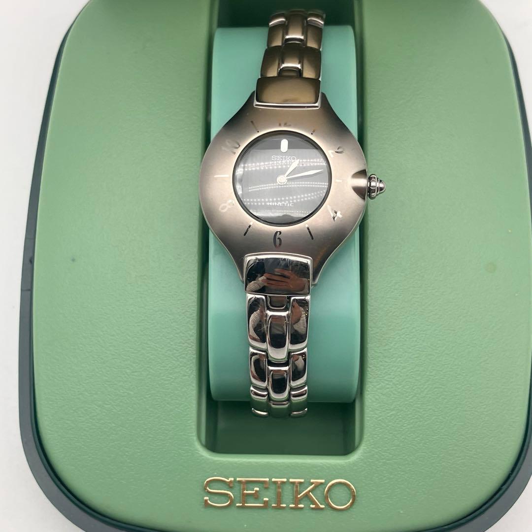 SEIKO セイコー 腕時計 KINETIC 稼働品 自動巻き キネティック