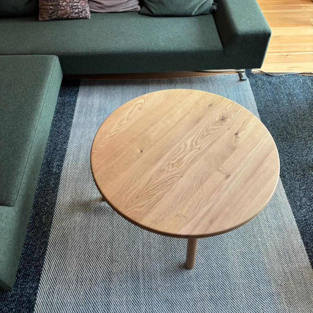 【極美品】HIDA 飛騨産業 飛騨家具 リビングテーブル 風のうた 85cm