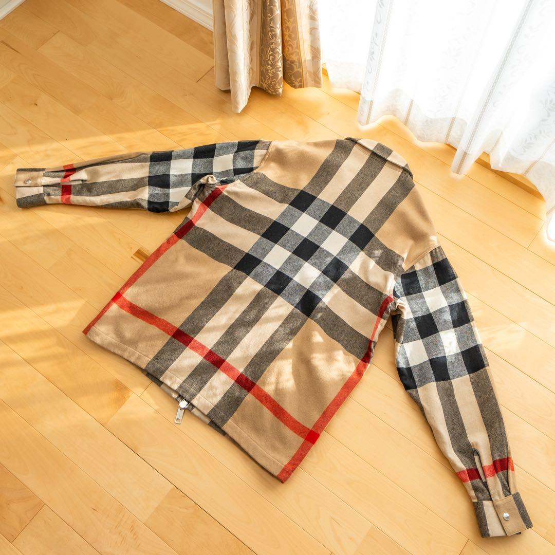 【美品】☆高級品・レア☆バーバリー☆ ノバチェックジップアップジャケット☆