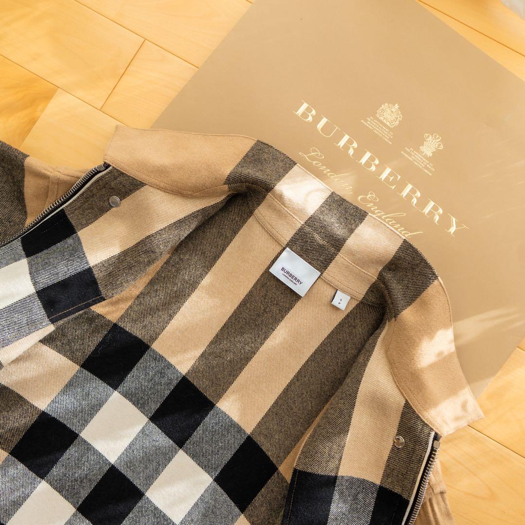 【美品】☆高級品・レア☆バーバリー☆ ノバチェックジップアップジャケット☆