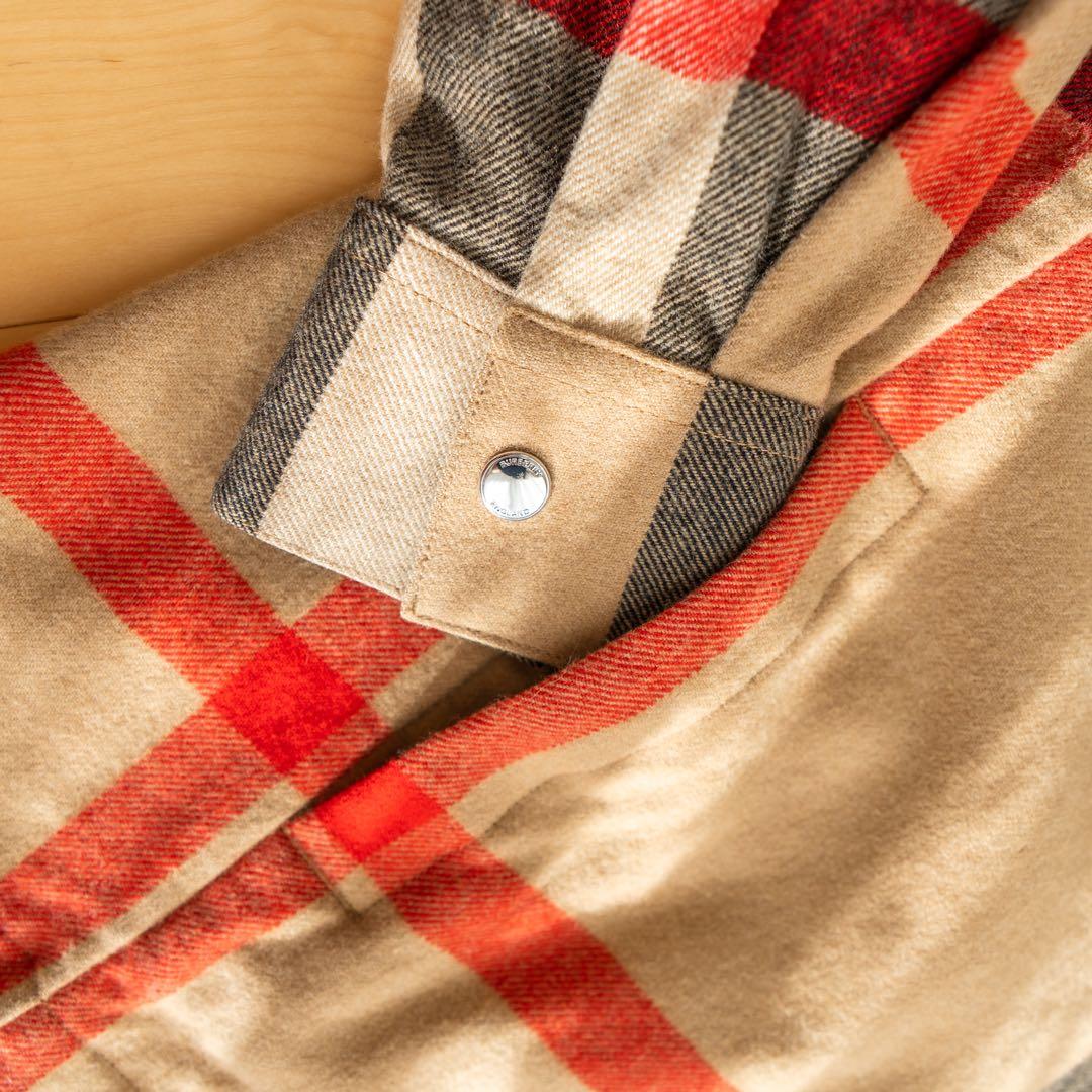 【美品】☆高級品・レア☆バーバリー☆ ノバチェックジップアップジャケット☆