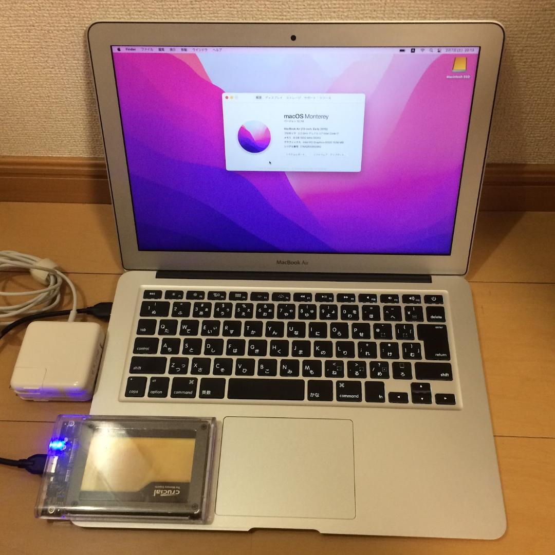 MacBook本体 MacBook Air (13-inch, Early2015) i7 CTO