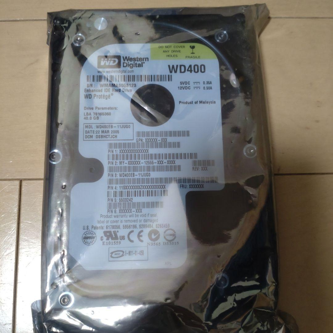 外付けハードディスク・ドライブ Western Digital WD400 120GB HDD