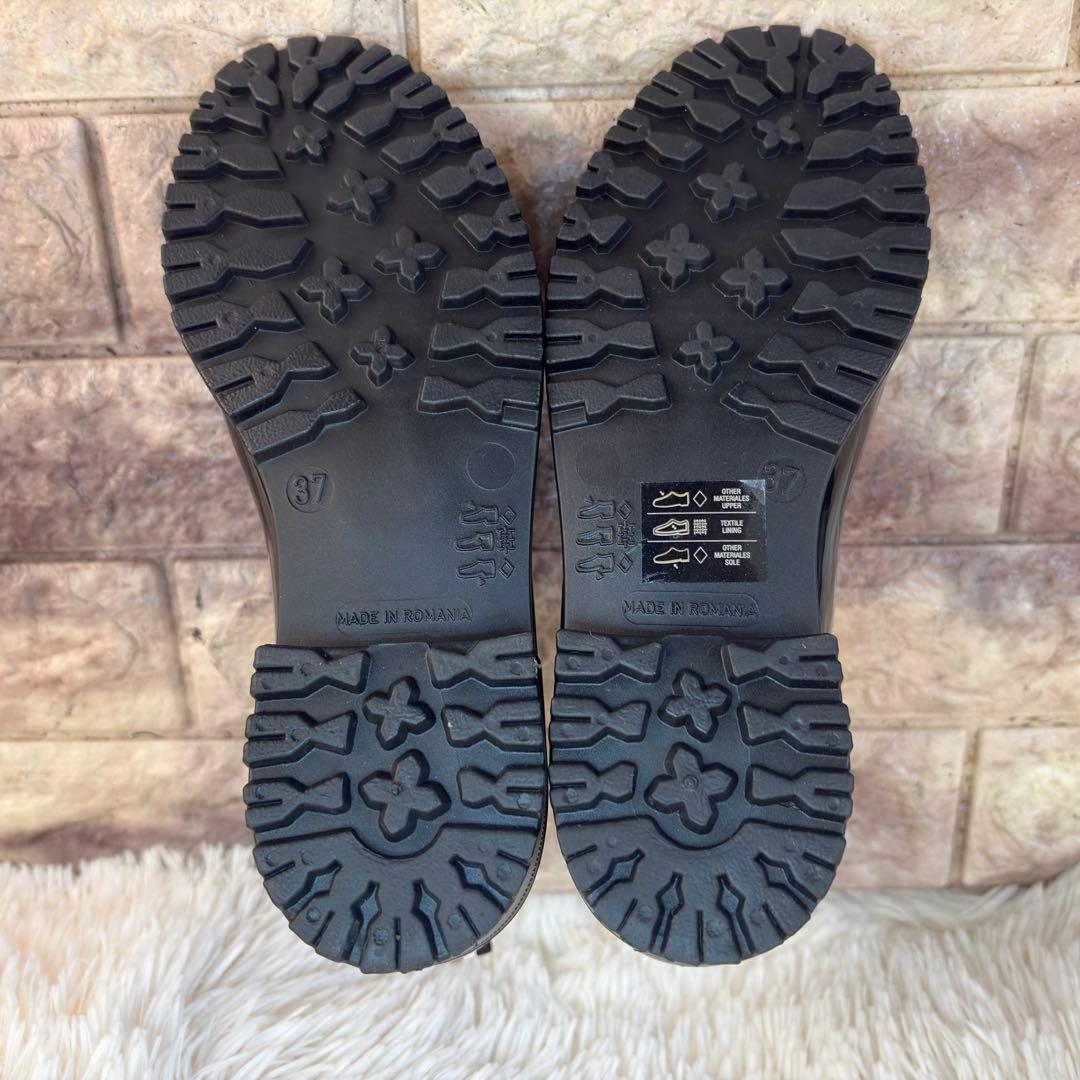 新品　HUGO BOSS グロッシー チェルシースタイル レインブーツ　23.5