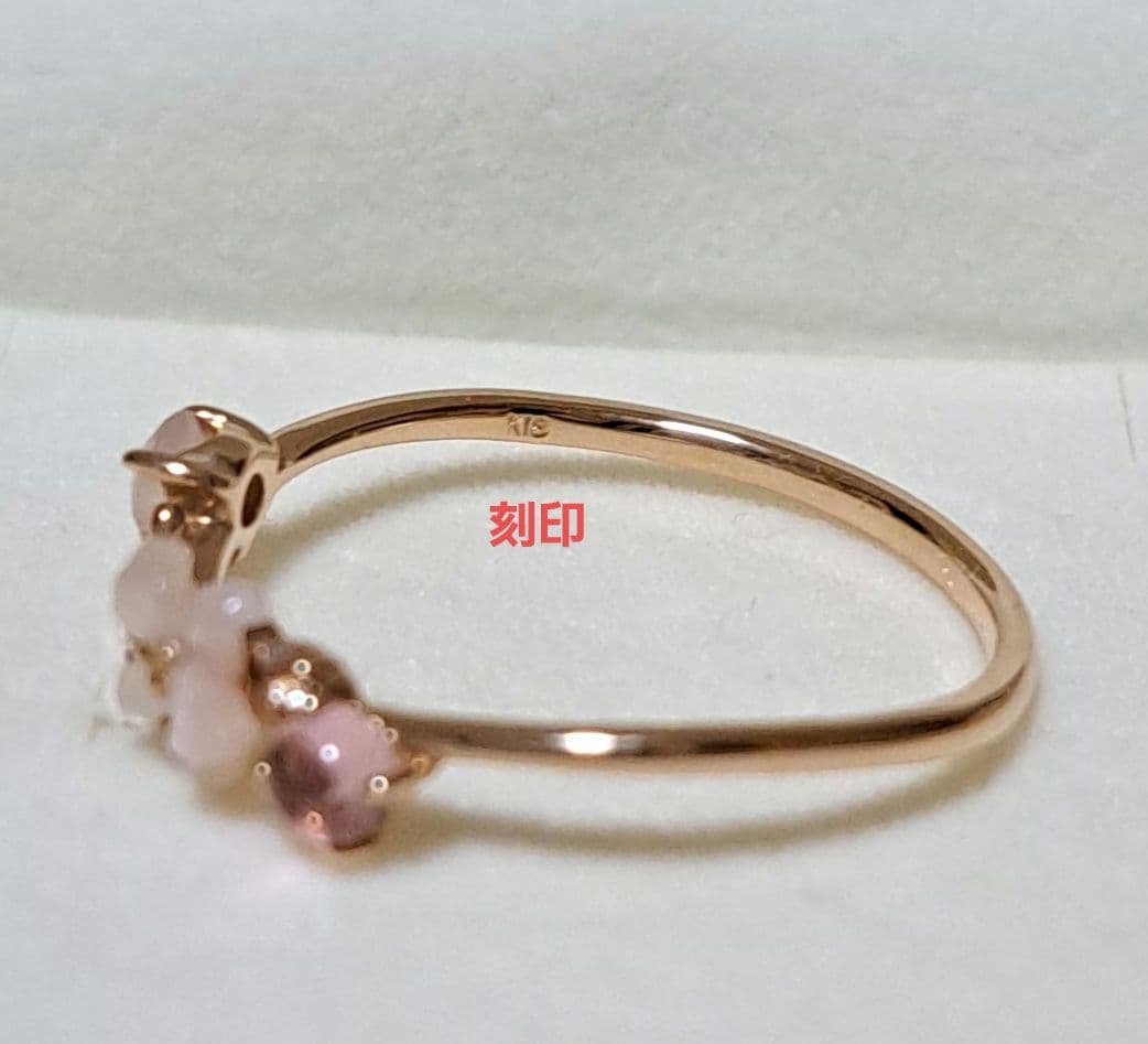 サマンサティアラ　フラワーレターズ　リング