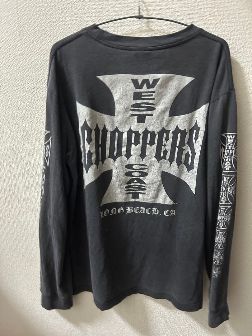 m*n様 west coast choppers ロングTシャツ M ブラック9