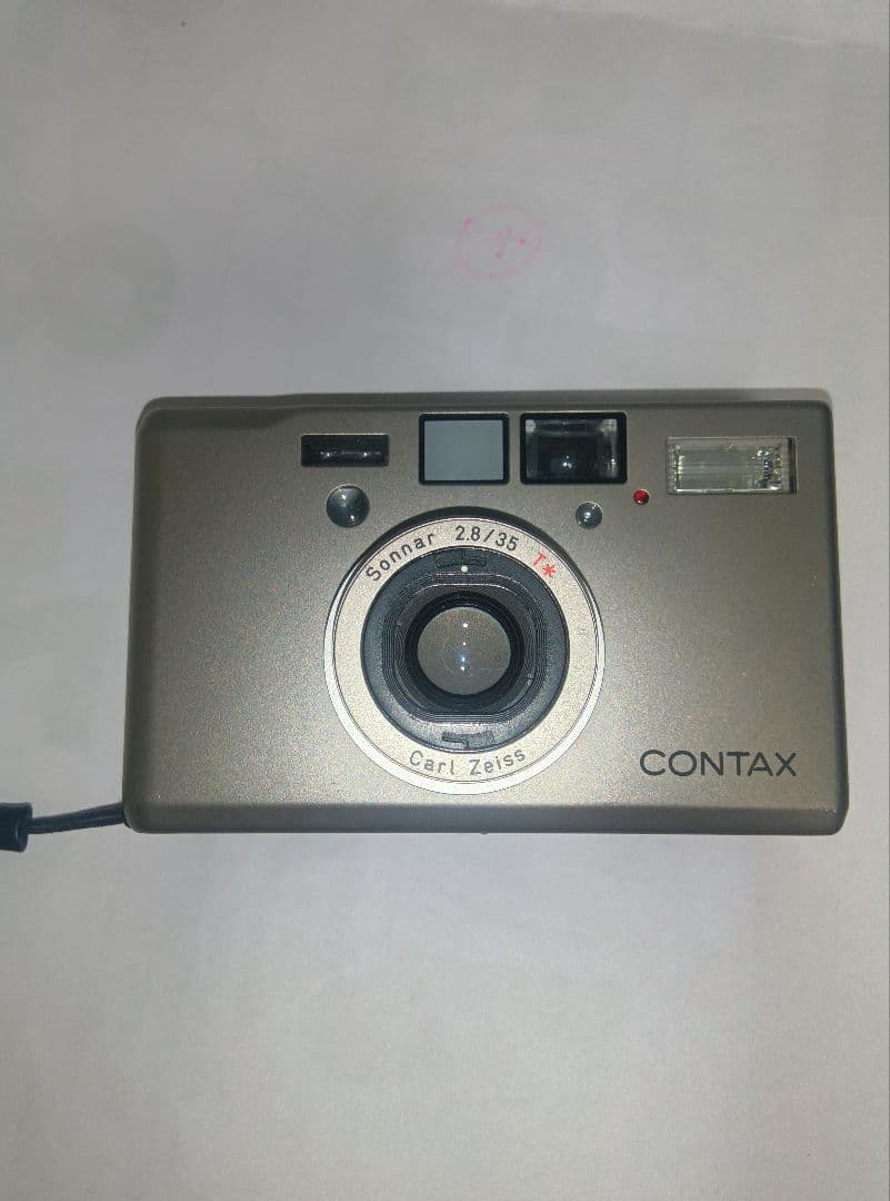 CONTAX T3 コンパクトフィルムカメラ　チタンシルバー