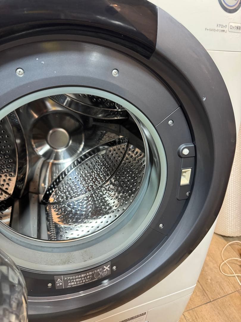 SHARP ドラム式洗濯乾燥機 ES-S7D 7kg 動作確認済 送料込