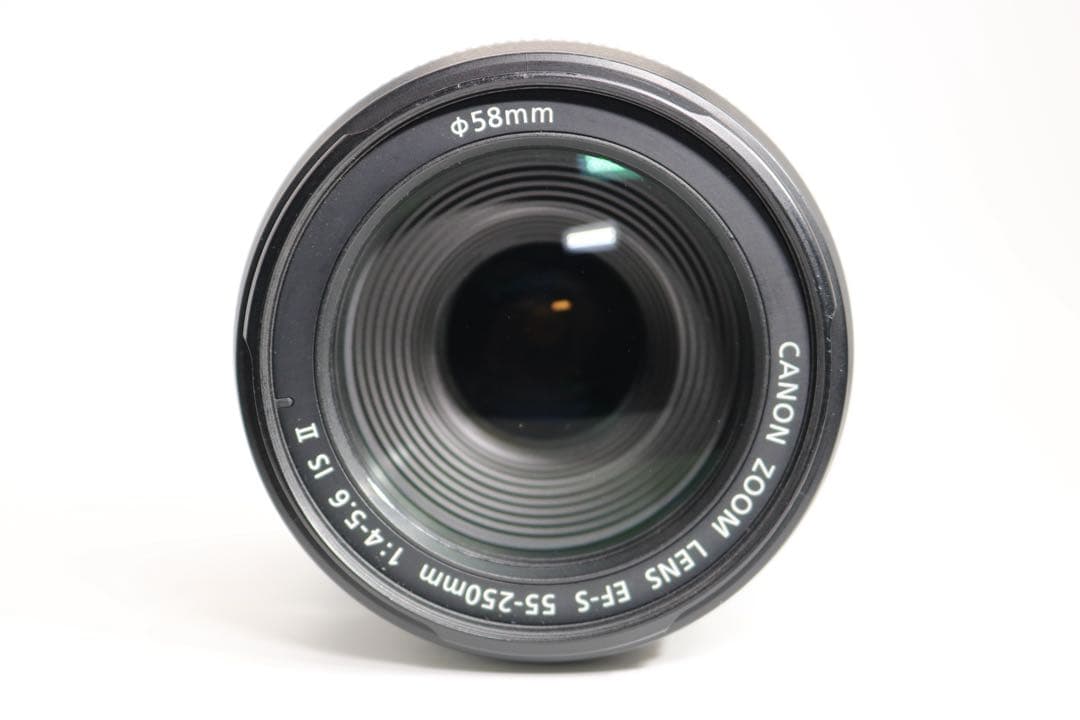 超美品 【Canon EF-S 55-250mm F4-5.6 IS Ⅱ】