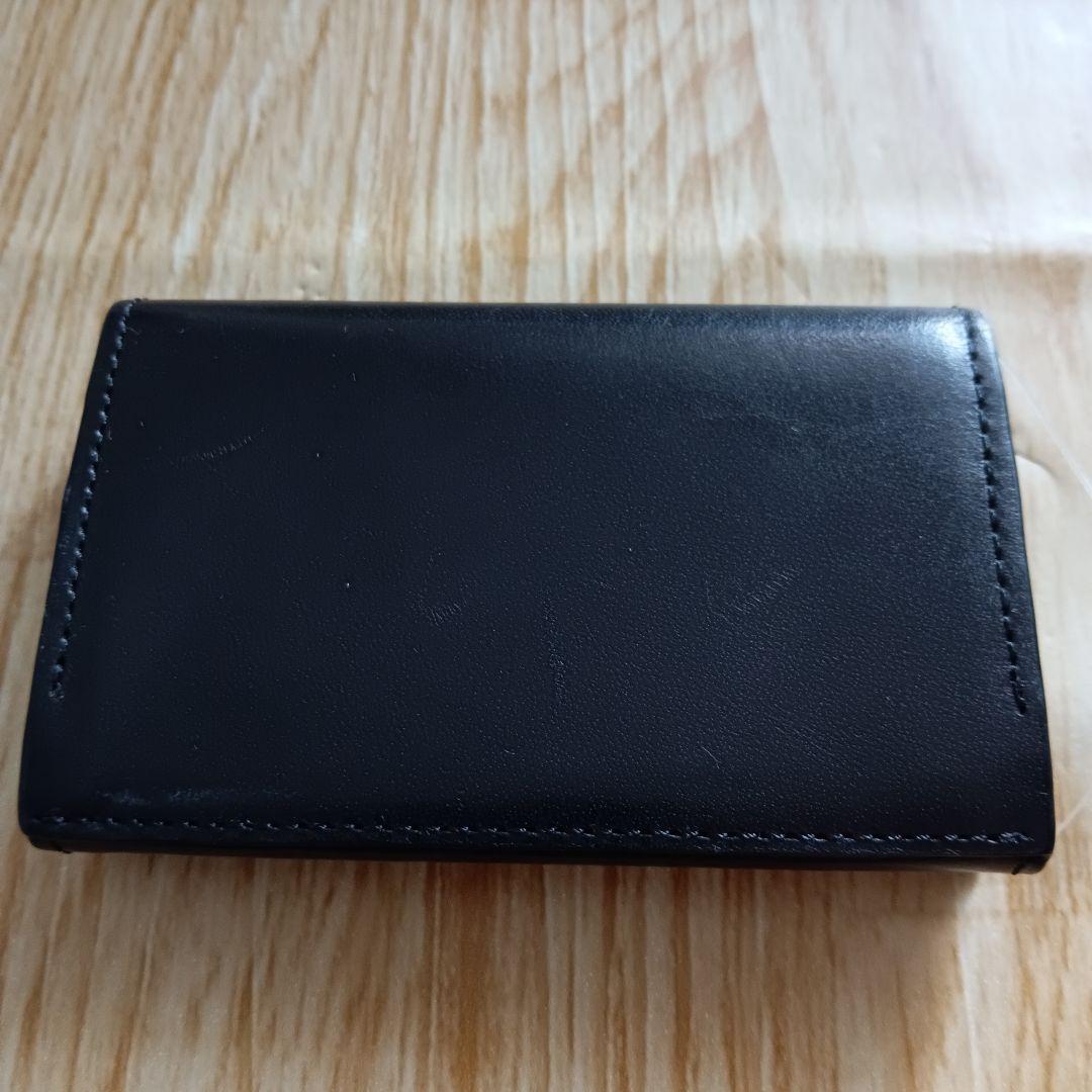 PaulSmith ポールスミス 名刺入 PSC832 黒 Sステッチタブ