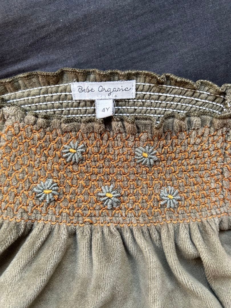 Bébé Organic ワンピース 4Y
