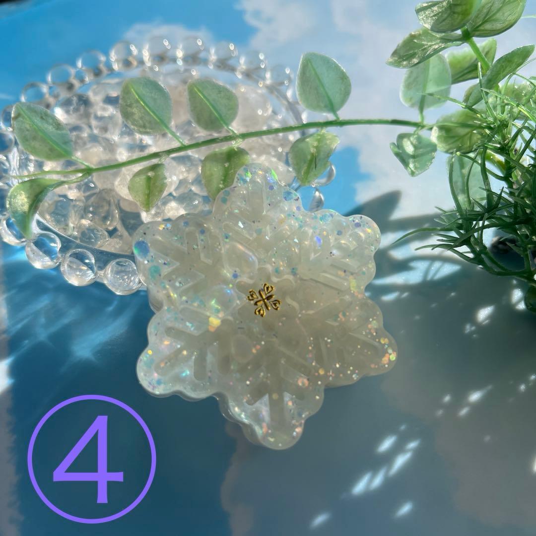 つねりん　雪の結晶　9点