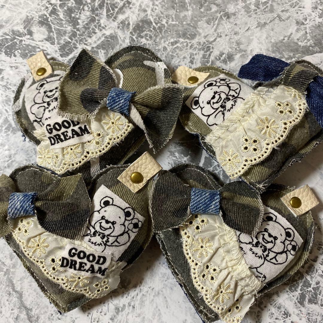 いちごパフェデニムリメイクチャーム★オーダー