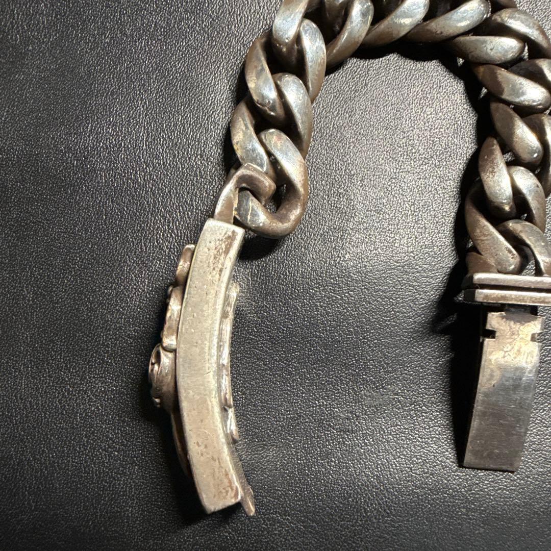 【原本付】クロムハーツ /ダガーハートIDクラシックリンク ブレスレット