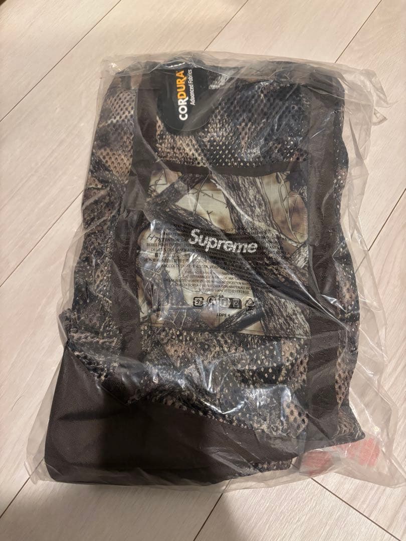 【レア】シュプリーム　メッシュ　トート　カモフラ　リアルツリー25SS