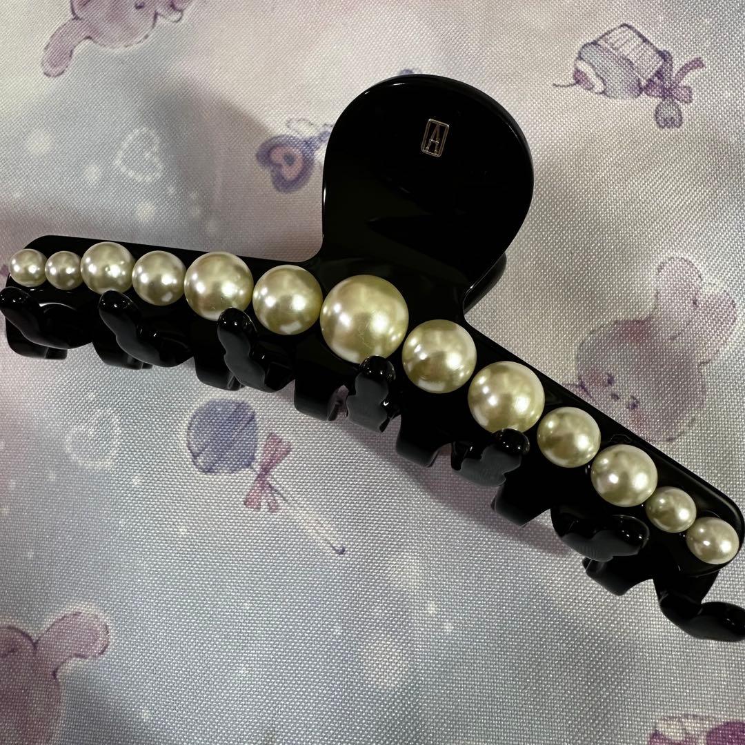 ALEXANDRE DE PARIS パール　クリップ　Lサイズ