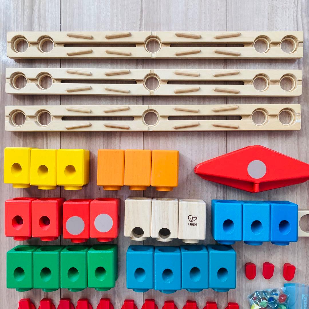 ★美品★ ボーネルンド　クアドリラ　ツイスト＆レールセット