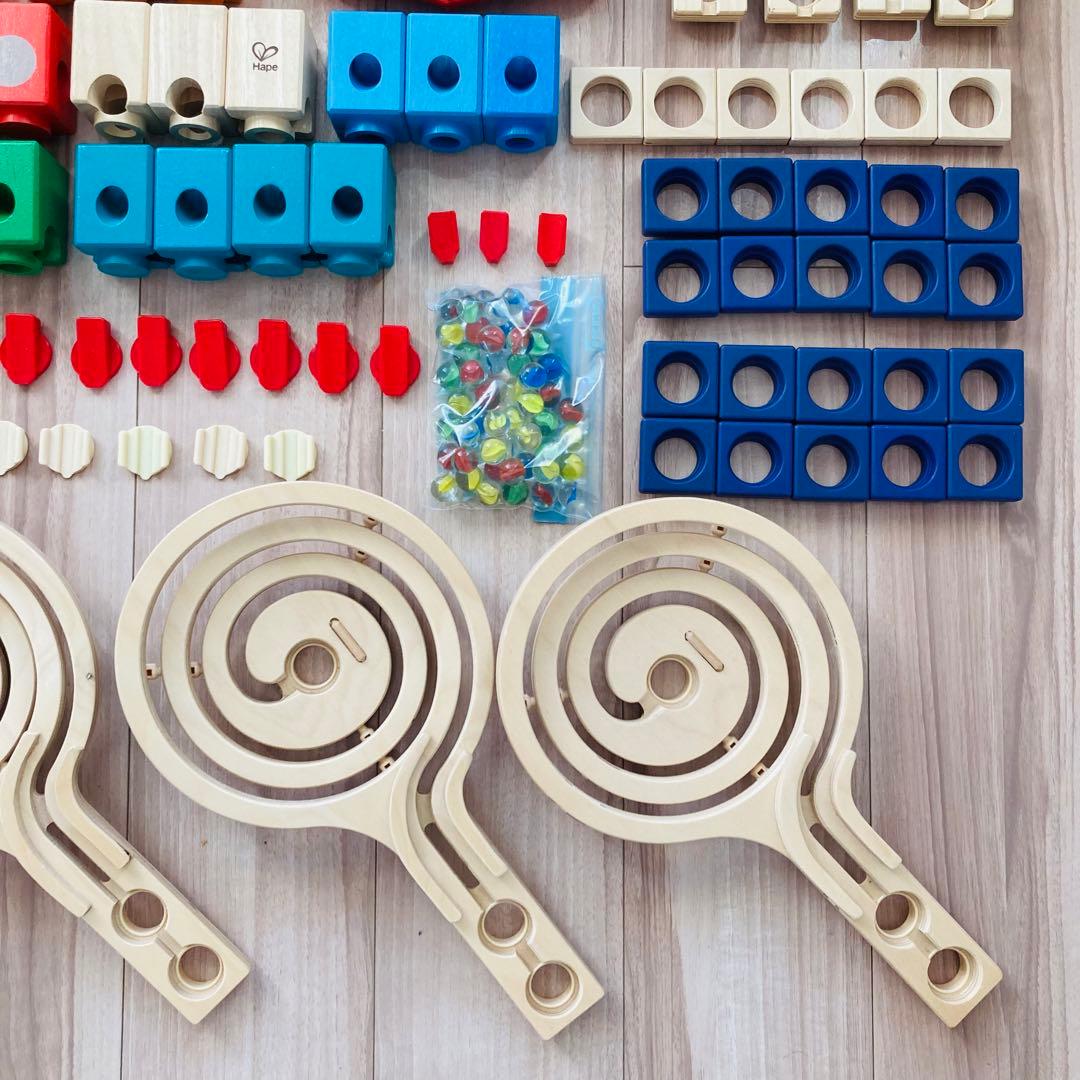 ★美品★ ボーネルンド　クアドリラ　ツイスト＆レールセット