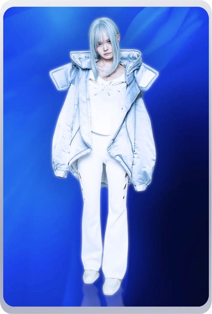 【完売品】シェルターコート:round model / セルリアンシルバー