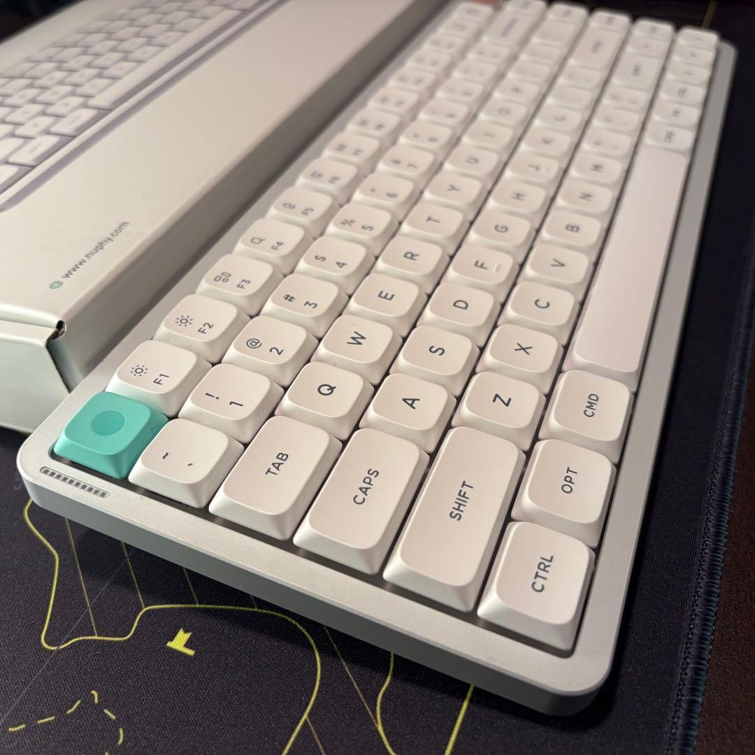 Nuphy Air75 v3 ホワイト キーボード 本体 blush nano