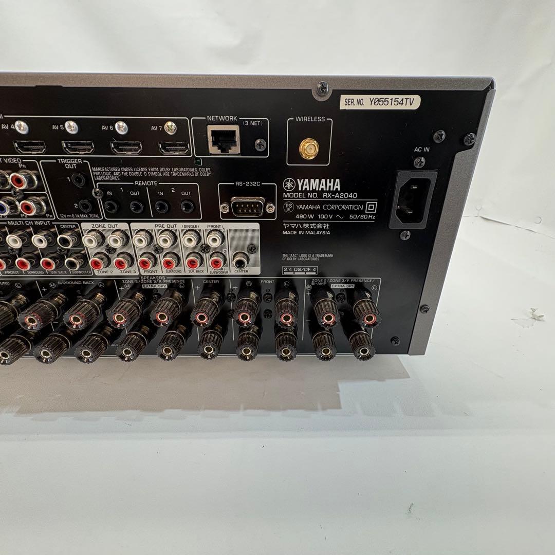 YAMAHA RX-A2040 プリメインアンプ