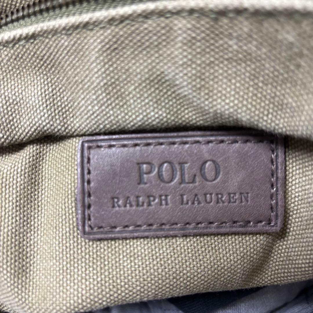 RALPH LAUREN ビッグポニー刺繍 キャンバス トートバッグ
