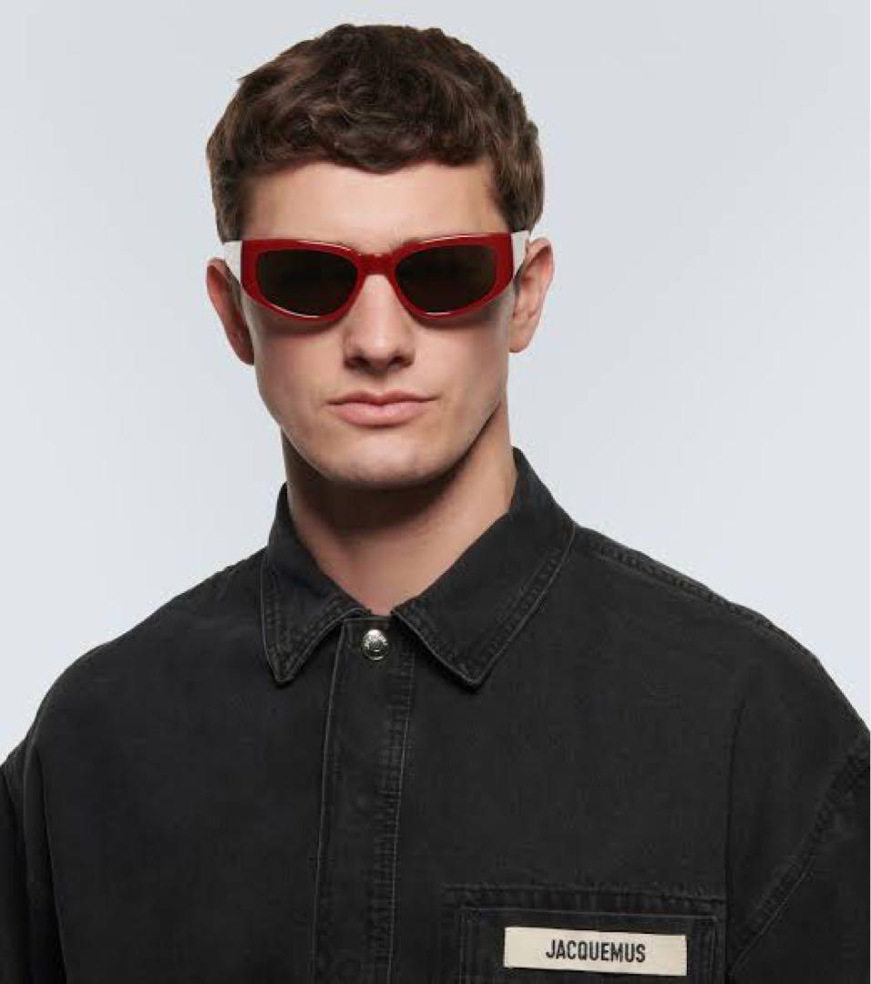 jacquemus gala サングラス　黒　芦澤竜誠　愛用ブランド