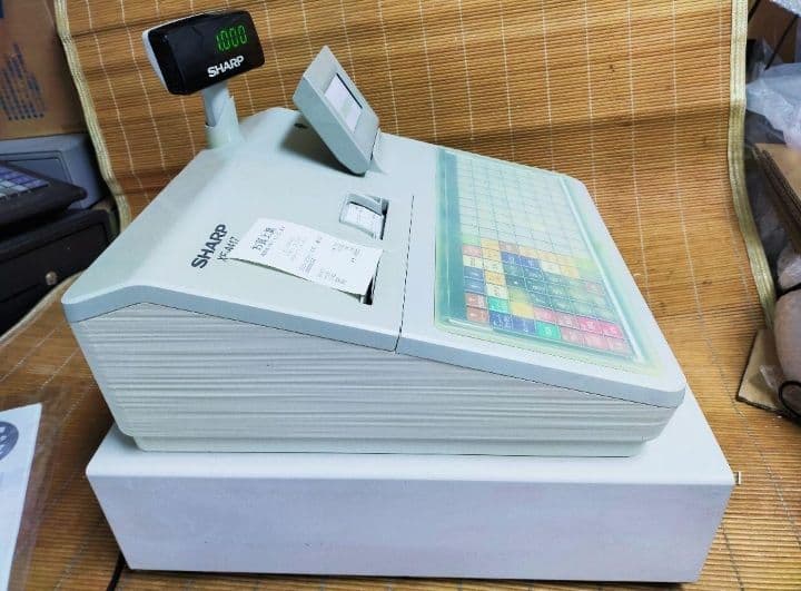 シャープレジスター　XE-A417　PC連携売上管理　最上位機種　356118