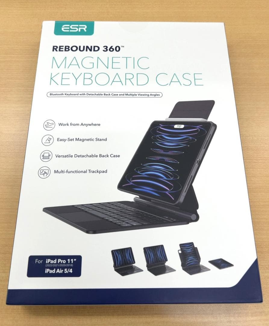 ESR キーボード ケース 磁気吸着 iPad Pro11 Air 5/4