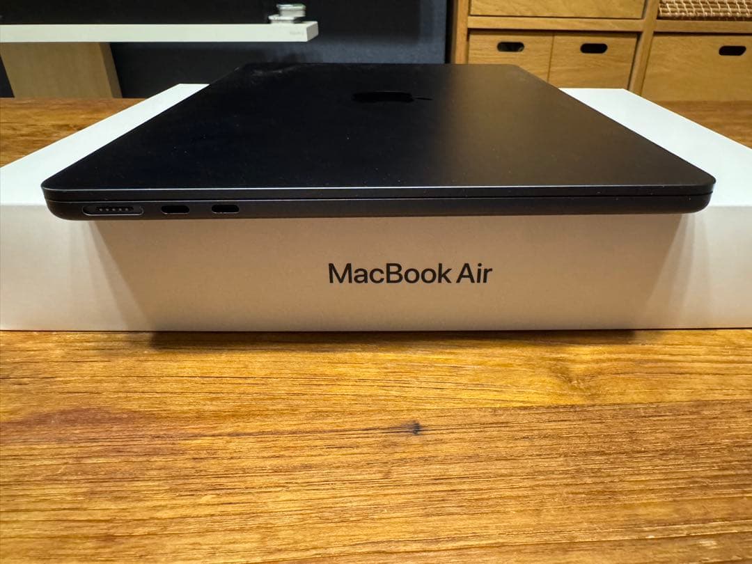 メモリ最大 24GB MacBook Air M2ミッドナイトUSキーボード