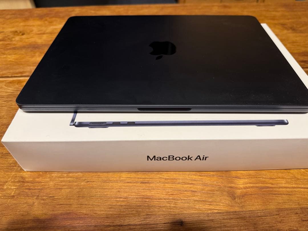 メモリ最大 24GB MacBook Air M2ミッドナイトUSキーボード