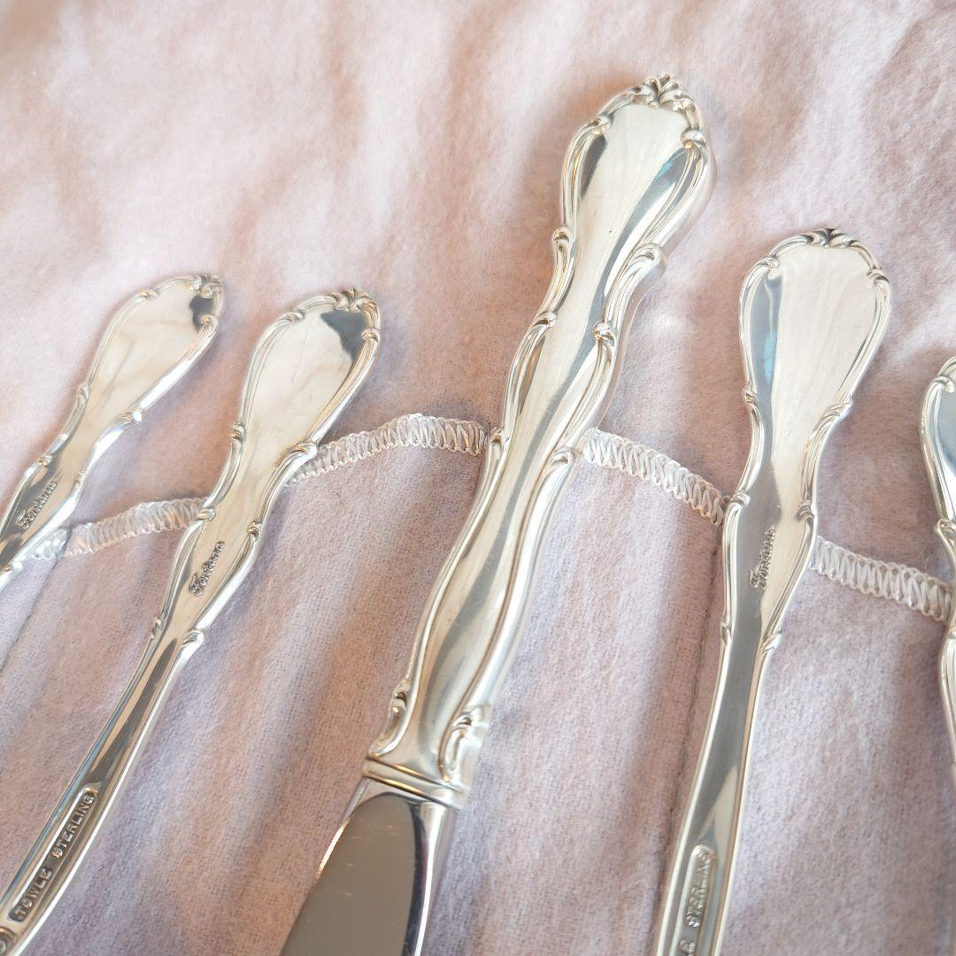アメリカ　TOWLE 純銀　スターリングシルバー　カトラリー　ナイフ　フォーク