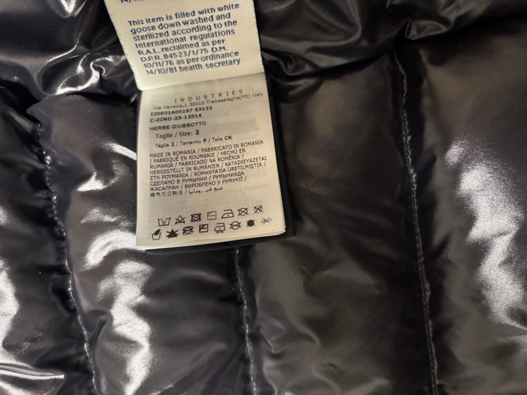 ⭐︎あぁちゃんさん専用⭐︎美品 MONCLER HERBE エルブ ショート ダウン