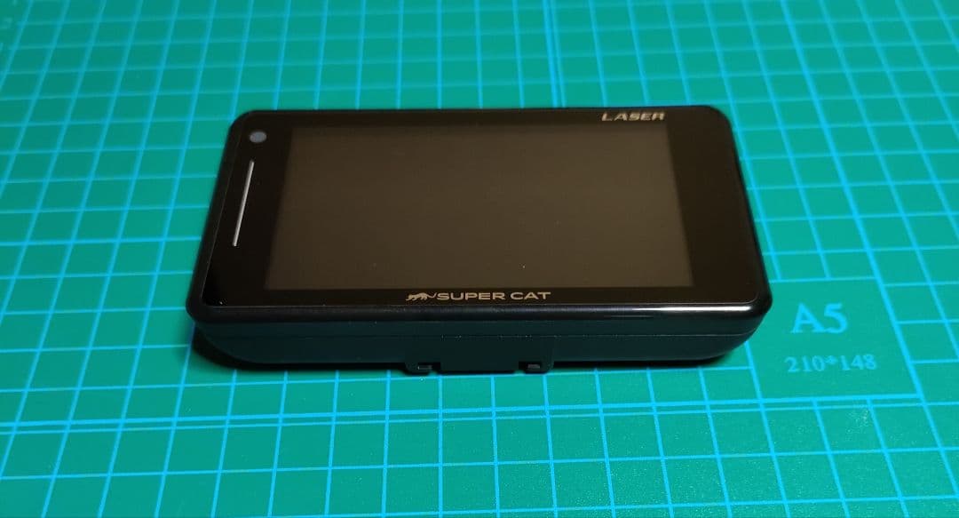 ユピテル　GPSレーダー＆レーザー探知機　スーパーキャット　Z110L　中古