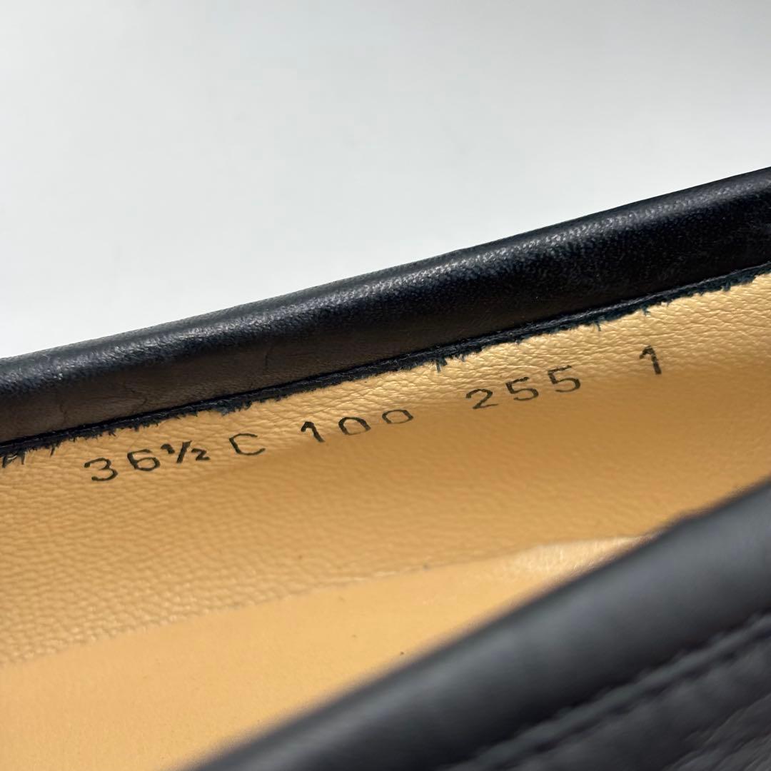 専用GUCCI グッチ ホースビット レザー ローファー 36 約23㎝ 黒