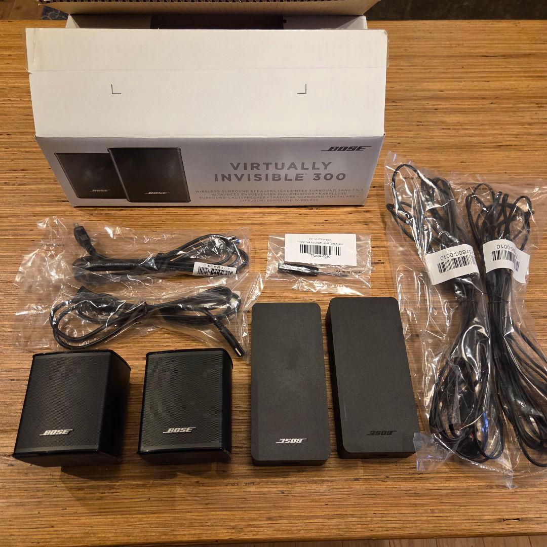 BOSE Virtually Invisible 300／箱・付属品あり