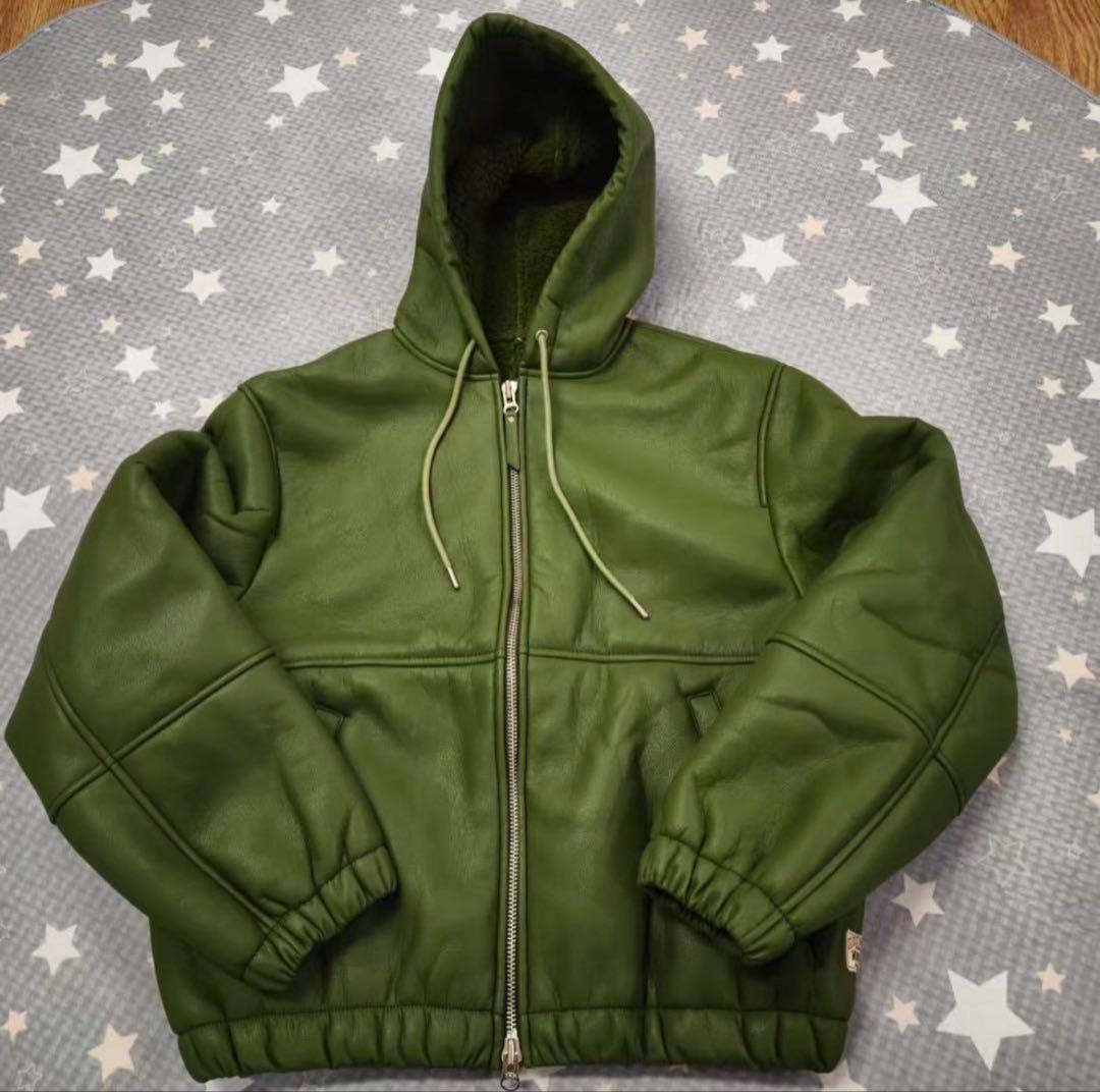 ジャケット・アウター Stussy Shearling Hooded Work Jacket