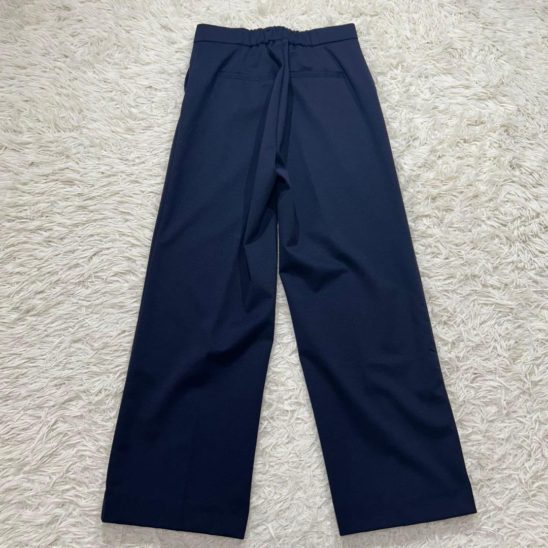 【未使用タグ付☆洗える♪】パジャマスーツ　セットアップ　レディース　ネイビー M