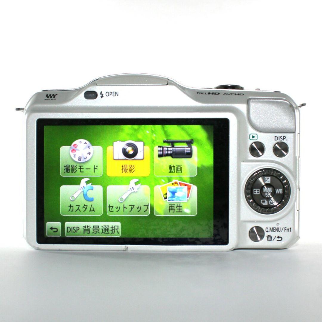 Panasonic LUMIX DMC-GF5 ミラーレスカメラ ホワイト 完動